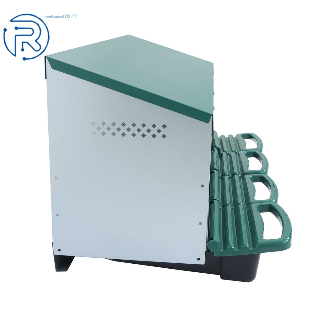 Metal 4 Hole Chicken Nesting Boxes Chicken Egg Laying Nesting Box With Perch