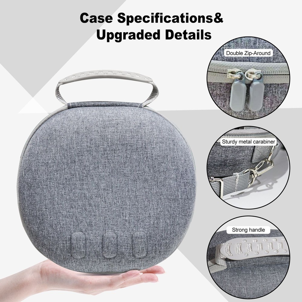 EVA Storage Shoulder Bag Carrying Case For Oculus Quest 3 VR Headset Controller
