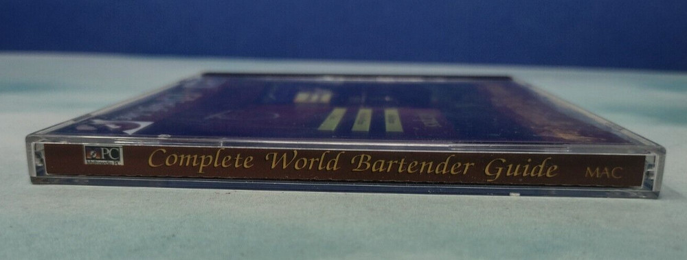 Complete World Bartender Guide (PC/MAC) 2,400 Recipes CD-ROM