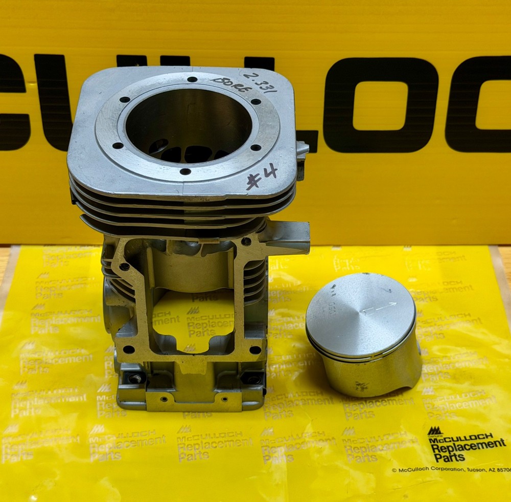 Modified McCulloch MC-101B Kart Cylinder  (Bin 96)