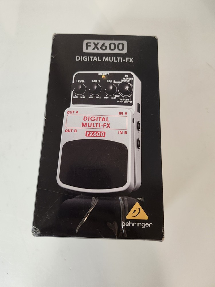 Behringer Fx600 Multi-Effector Electric Guitar Effecter