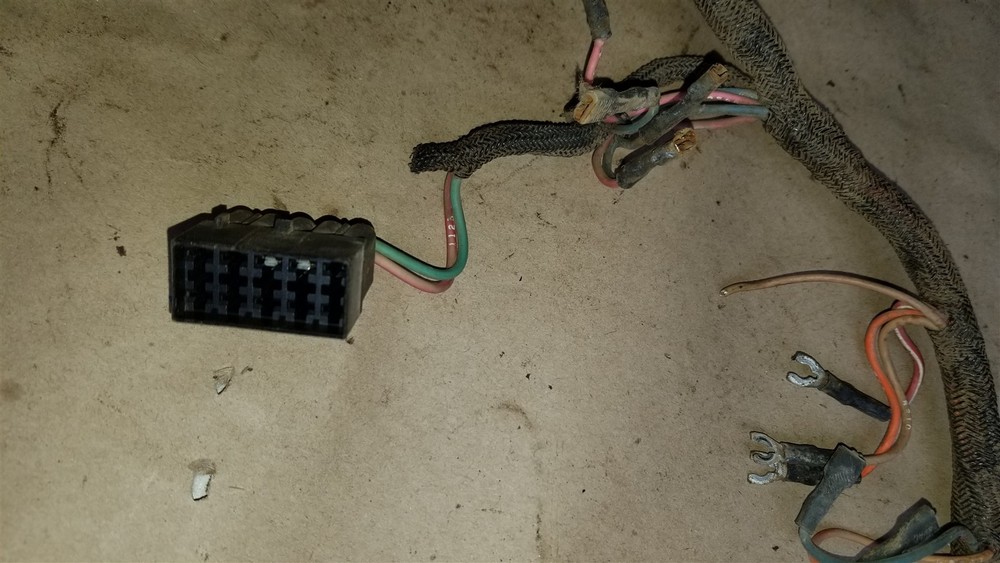 Bobcat MT55 Instrument control panel harness 7105226