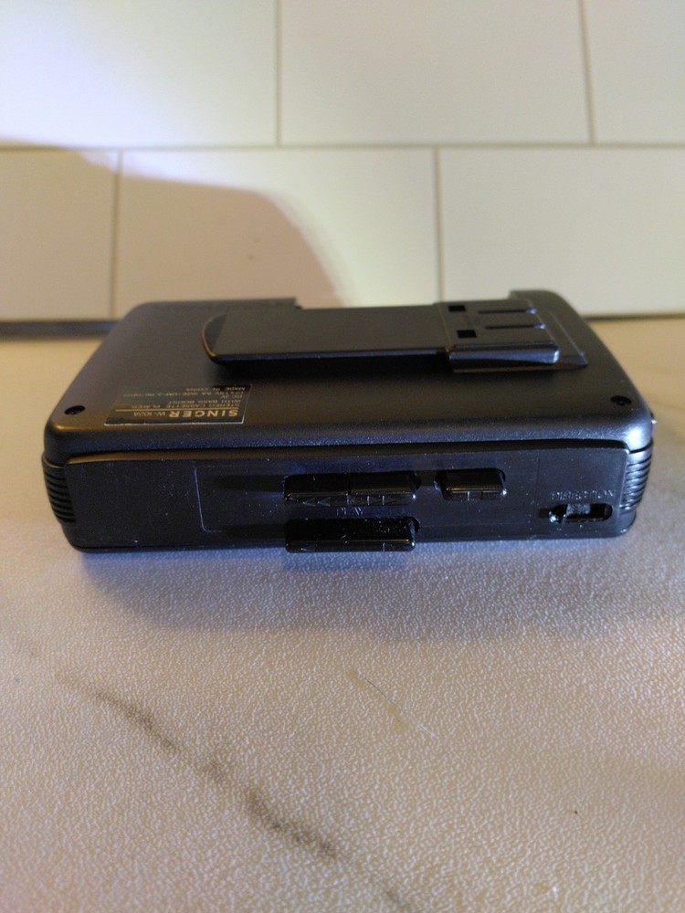 Singer Cassette Player