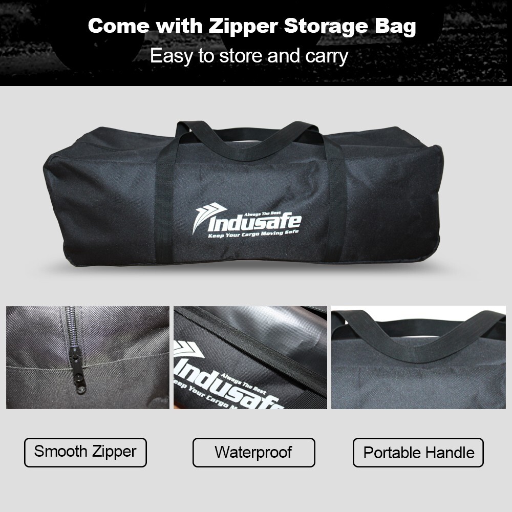 1" x 30' Kinetic Energy Recovery Rope Tow Strap Heavy Duty Snatch Rope W/Shackle