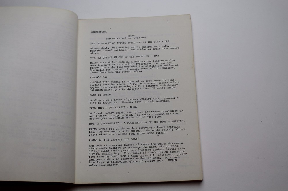 THIRD TIME LUCKY / Stanley Mann 1976 Unproduced Screenplay
