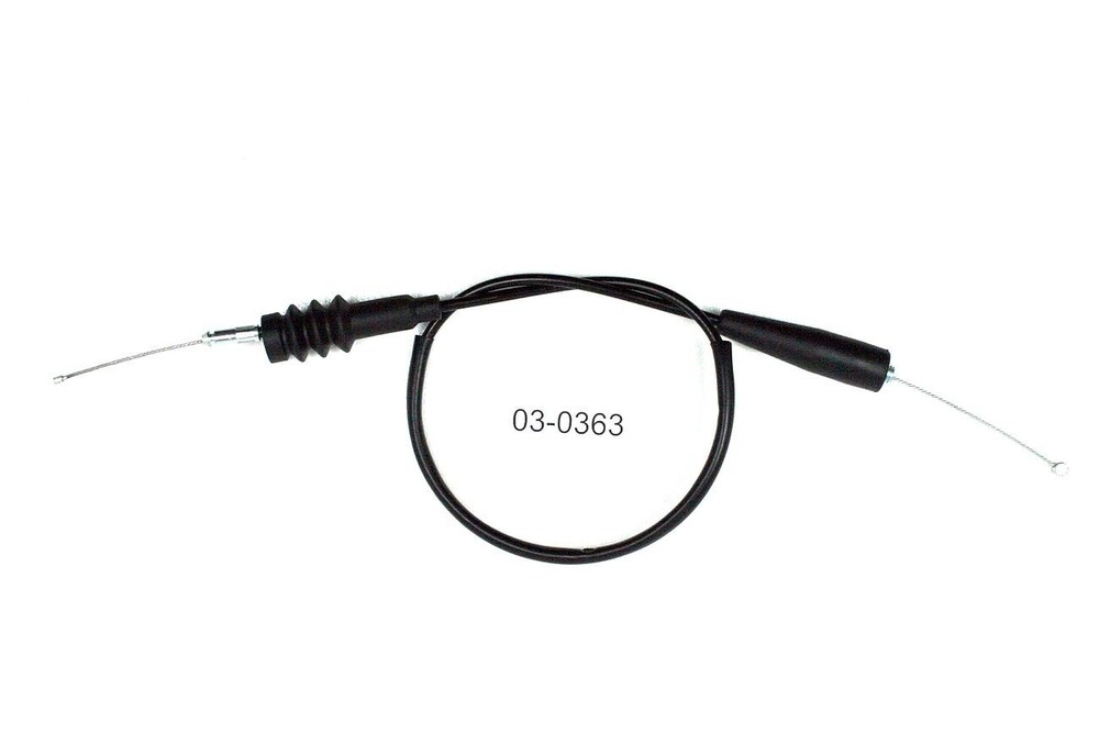 Motion Pro - 03-0363 - Black Vinyl Pull Throttle Cable (+4in.)
