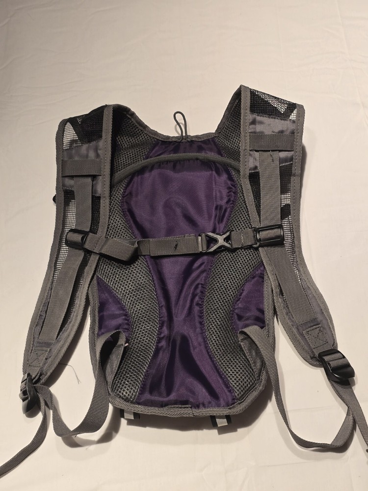 BCG Purple / Gray Hydration Backpack Without Bladder