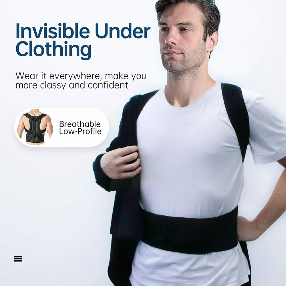 Adjustable Posture Corrector Heavy Lifting Back Support Belt Secure Safety Work