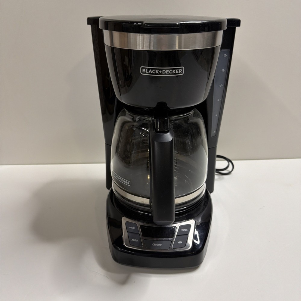 BLACK+DECKER Coffee Maker 12-Cup Programmable QuickTouch Black CM1060B Tested