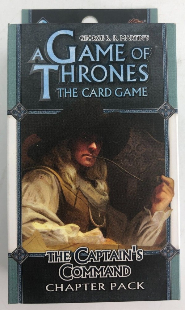 Game of Thrones Captain's Command Chapter Pack CCG Card Game Deck Set