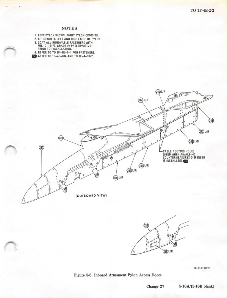 F-4E Phantom II Ground Handling, Servicing, Airframe Maint Flight Manual -CD