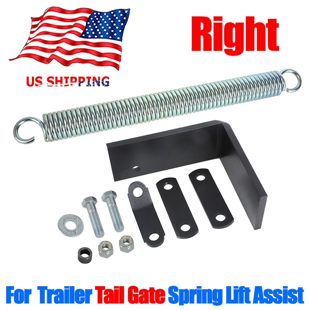 Trailer Tail Gate Spring Lift Assist Kit For Utility Trailer Tailgate Lifting US