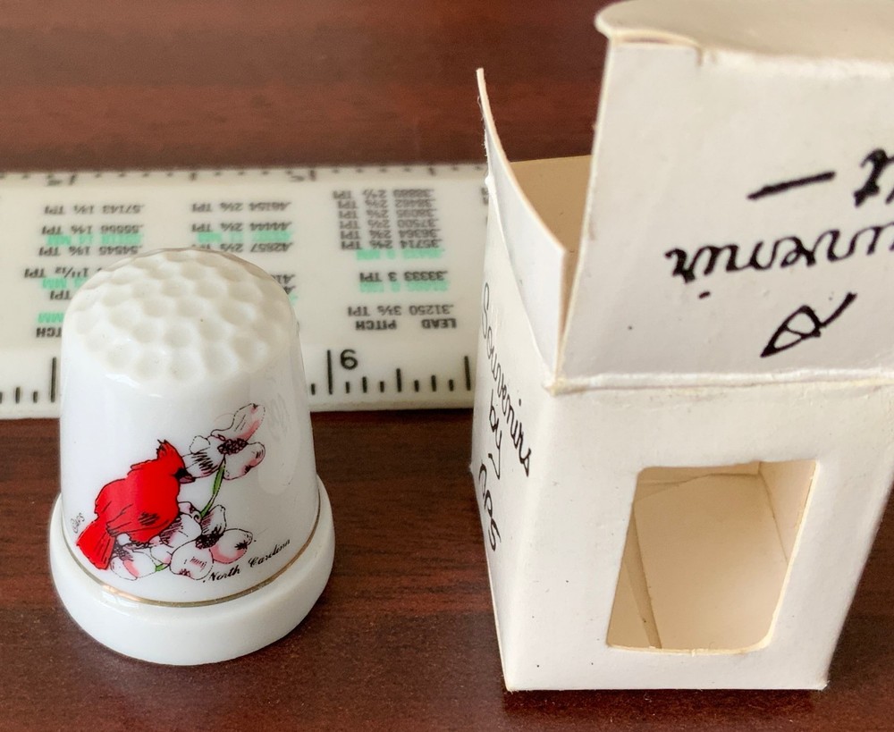 Vintage North Carolina Thimble