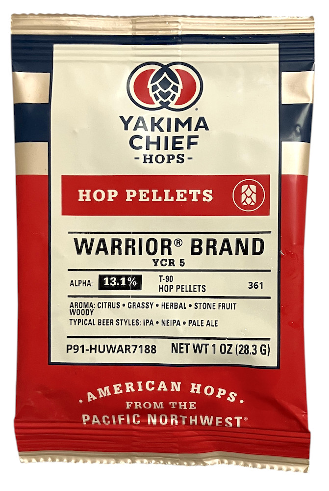 Warrior Hop Pellets, 1 oz