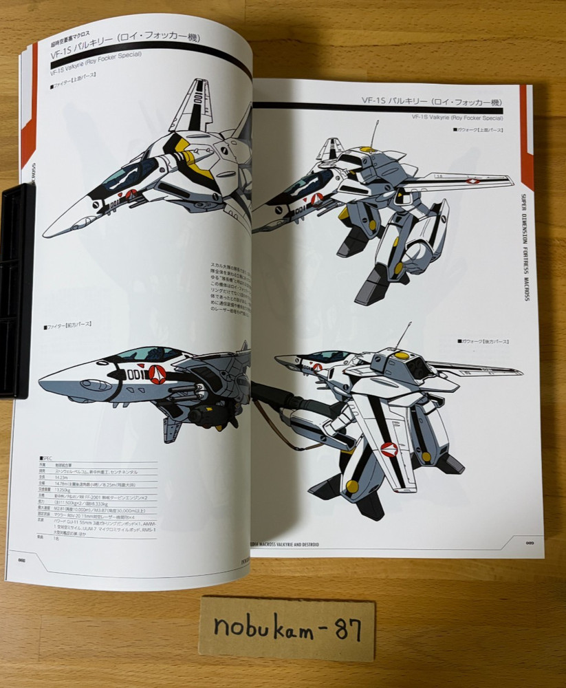 Encyclopedia Macross Valkyrie & Destroid Art Book