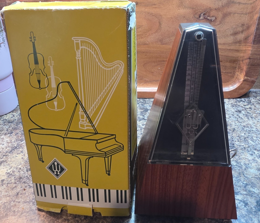 Wittner 802K Metronom System Malzel West Germany Boxed SEE VIDEO