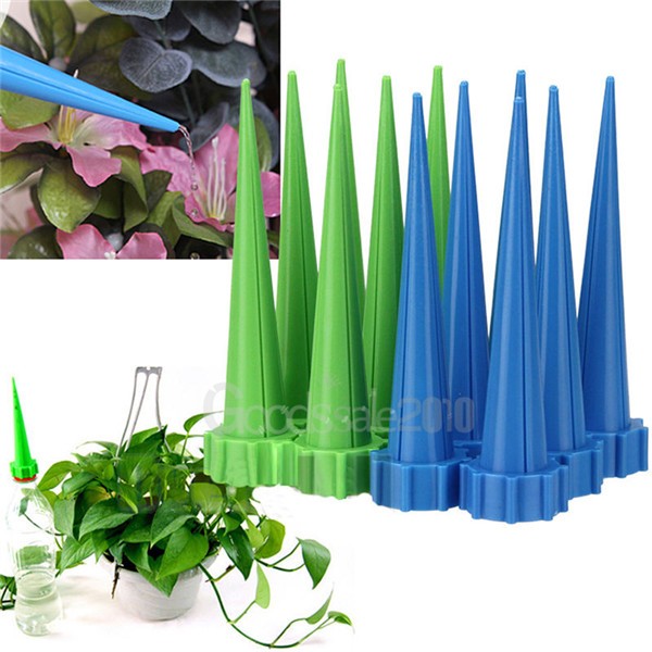 12 Self-Watering Spike Automatically Water Your Garden Using Insert Drip Tools!