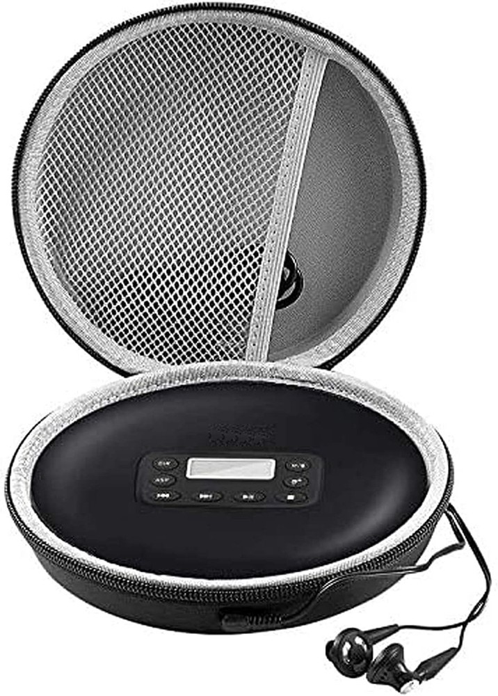 Durable EVA Portable CD Player Case - Compact & Organized Storage Solution