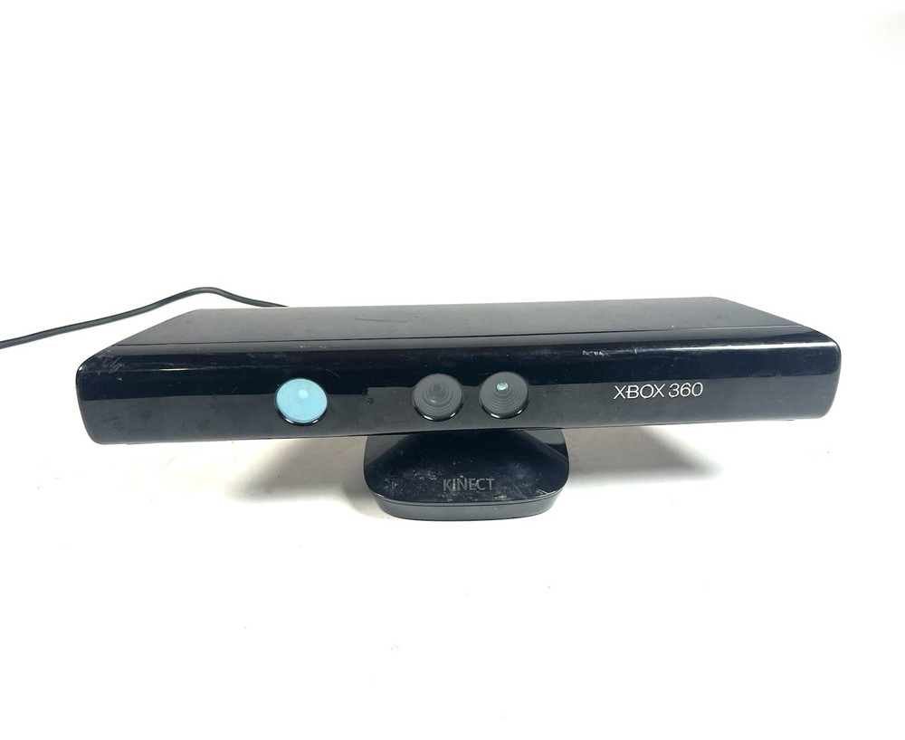 Official Microsoft Xbox 360 Black Kinect Sensor Bar Model 1414 - TESTED