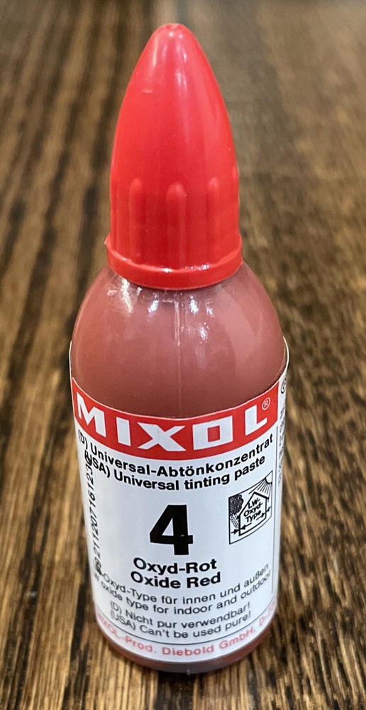 Mixol Universal Tints Oxide Red  #04 20 ml