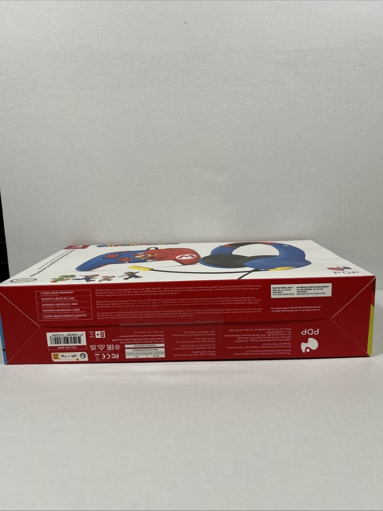 Super Mario Wired Headset Controller Bundle PDP - Nintendo Switch - FAST SHIP
