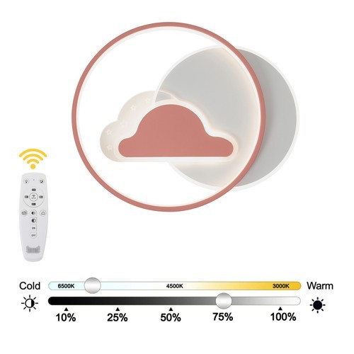 Dimmable LED Ceiling Light with Remote Control Ceiling Light Cloud Ceiling Lamp