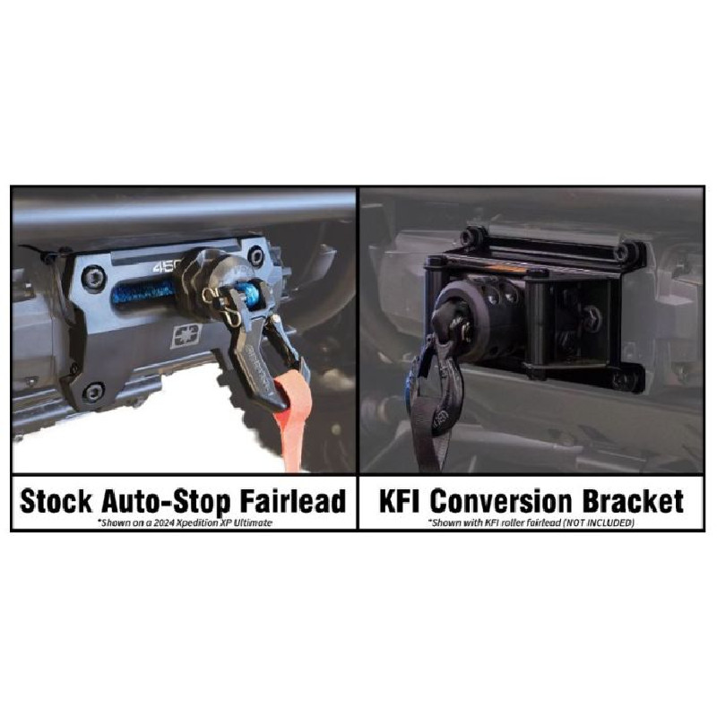 KFI Roller Fairlead Conversion Bracket – #102265