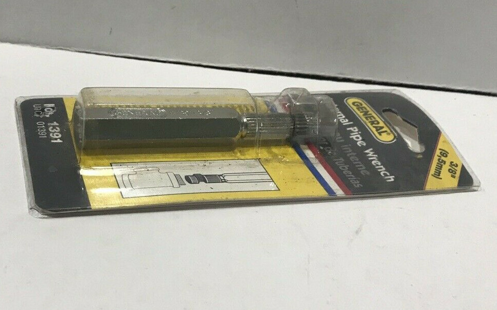 NEW - General Tools 3/8" Internal Pipe Wrench 1391