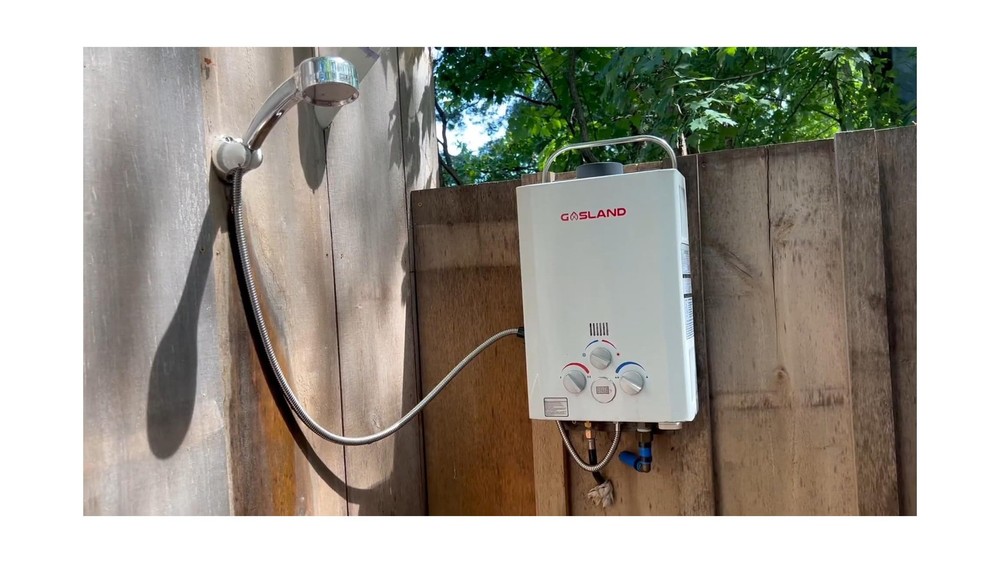 GASLAND Tankless Water Heater Propane 10L 2.64GPM Outdoor Propane Shower for ...