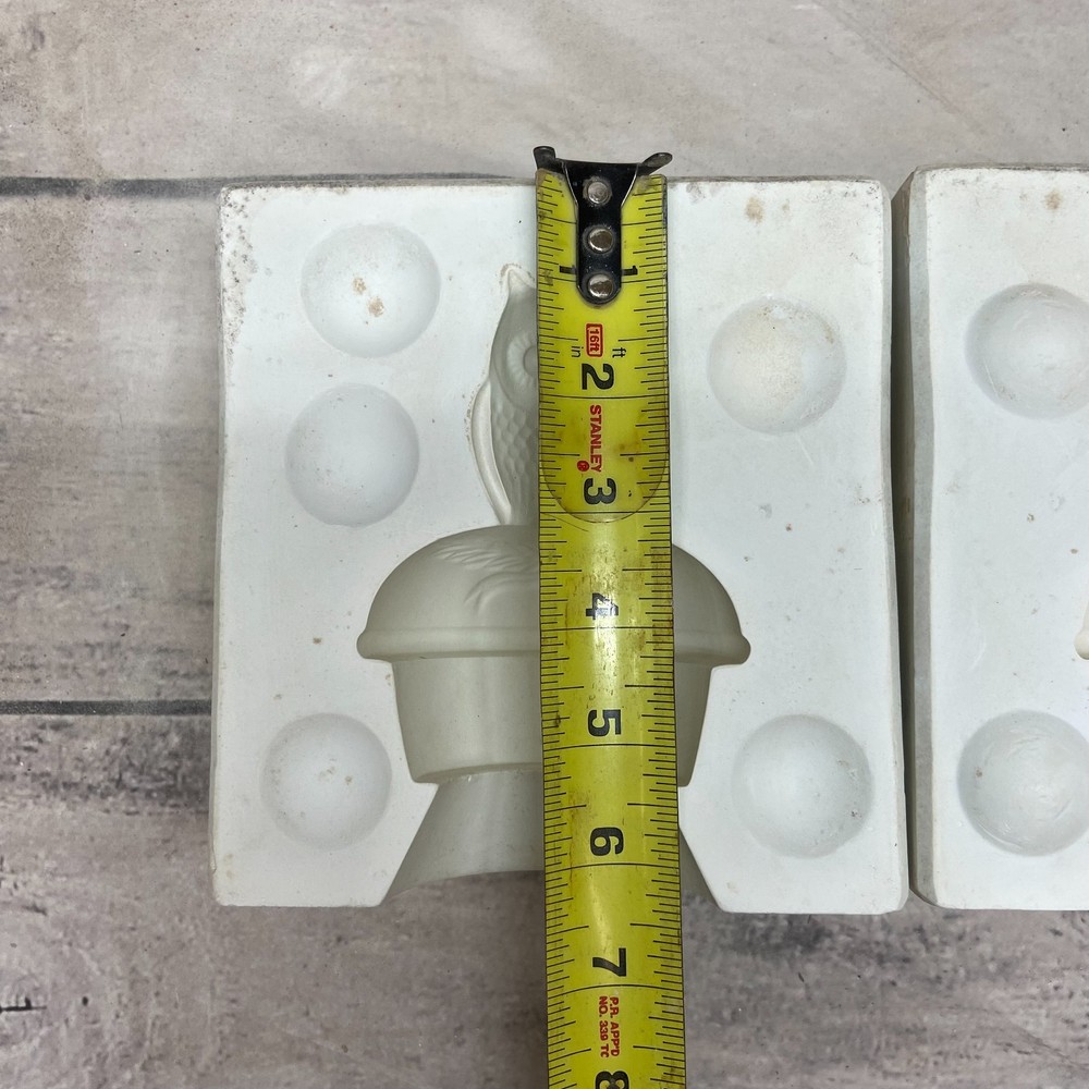 Ceramic Slip Casting Mold Owl #W1307