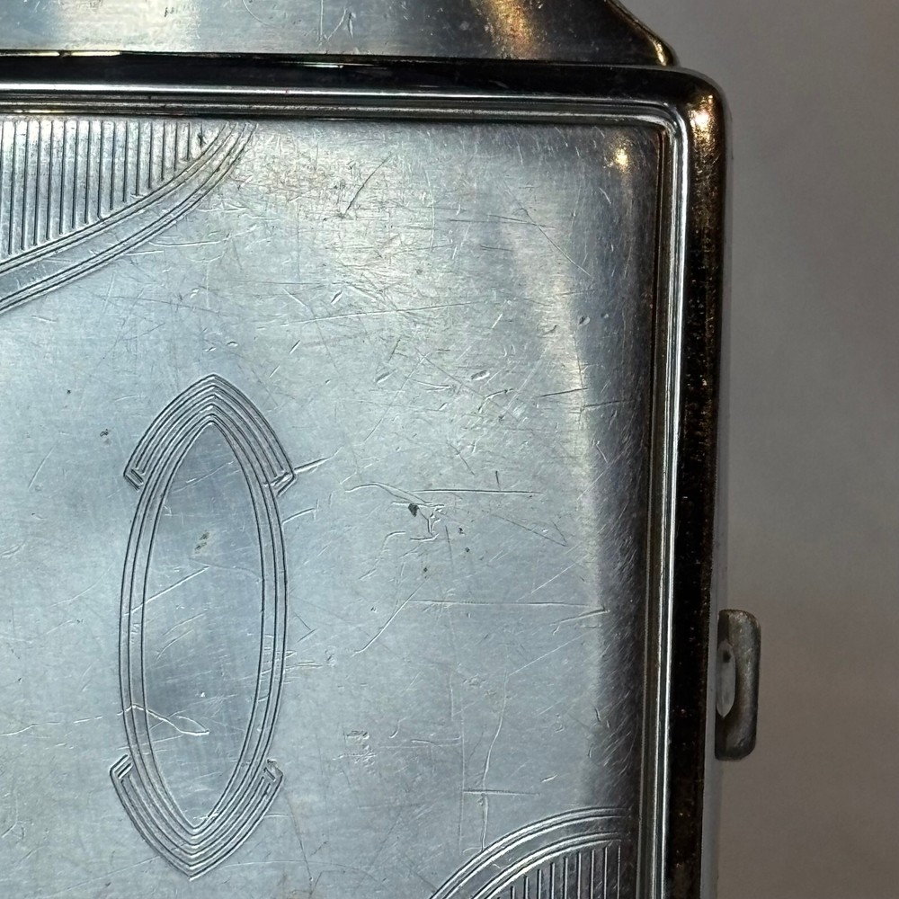 Vtg Ronson Mastercase Lighter Cigarette Case Combo