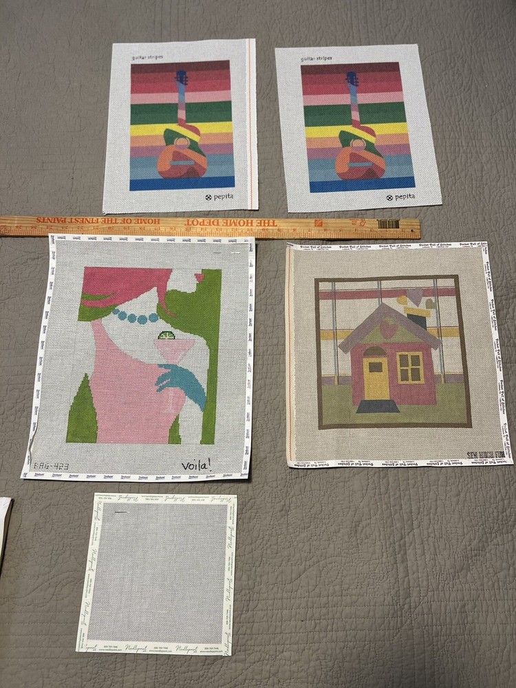 9 Piece Lot Embroidery