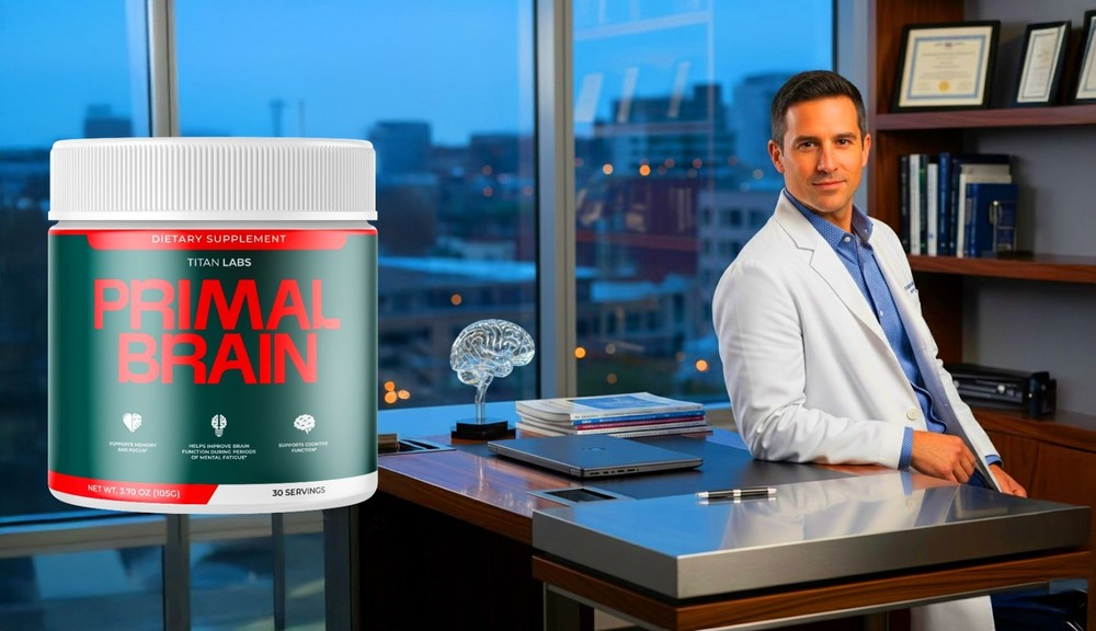 (3 Pack) Primal Brain Powder Natural Brain Support Formula PrimalBrain 90 Servs