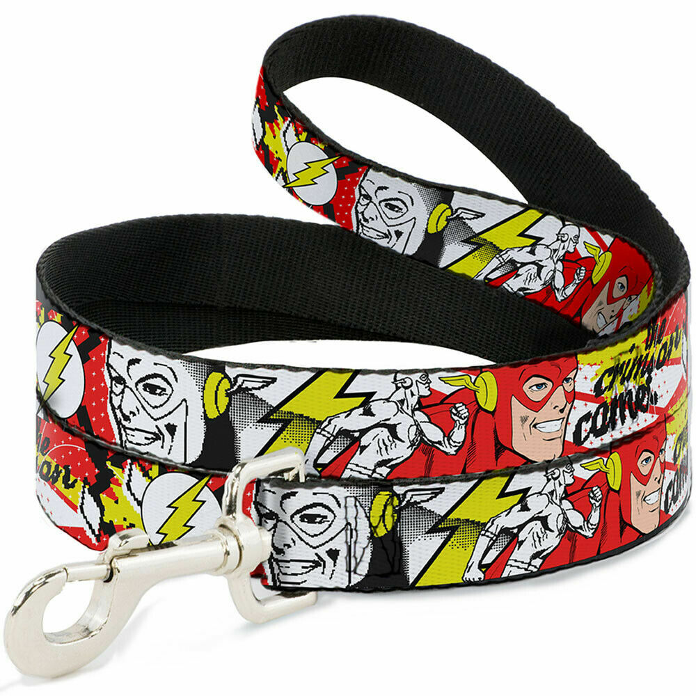 Cat or Dog Leash Licensed DC Comics Flash WFL002