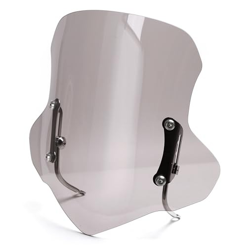 Motorcycle Scooter Windshield 4 millimeters Clear Plastic Acrylic comes with