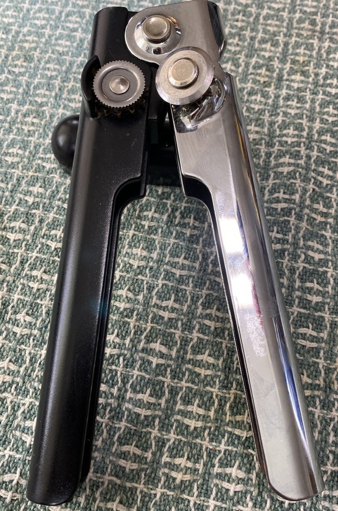 KitchenAid No Mess Multi Function Can Opener, One size, Black & Chrome