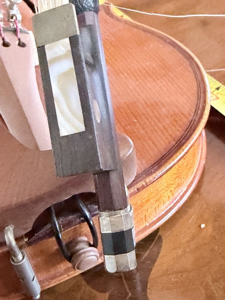 Vintage Violin And Bow As Is