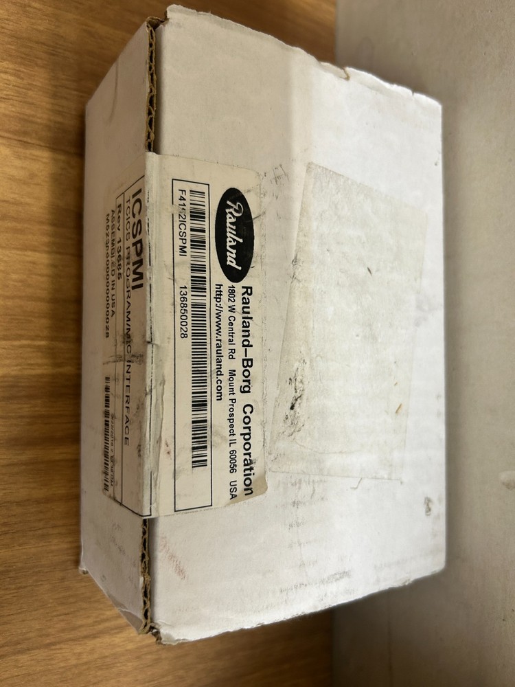 Rauland-Borg ICSPMI TCICS PROGRAM/MIC INTERFACE