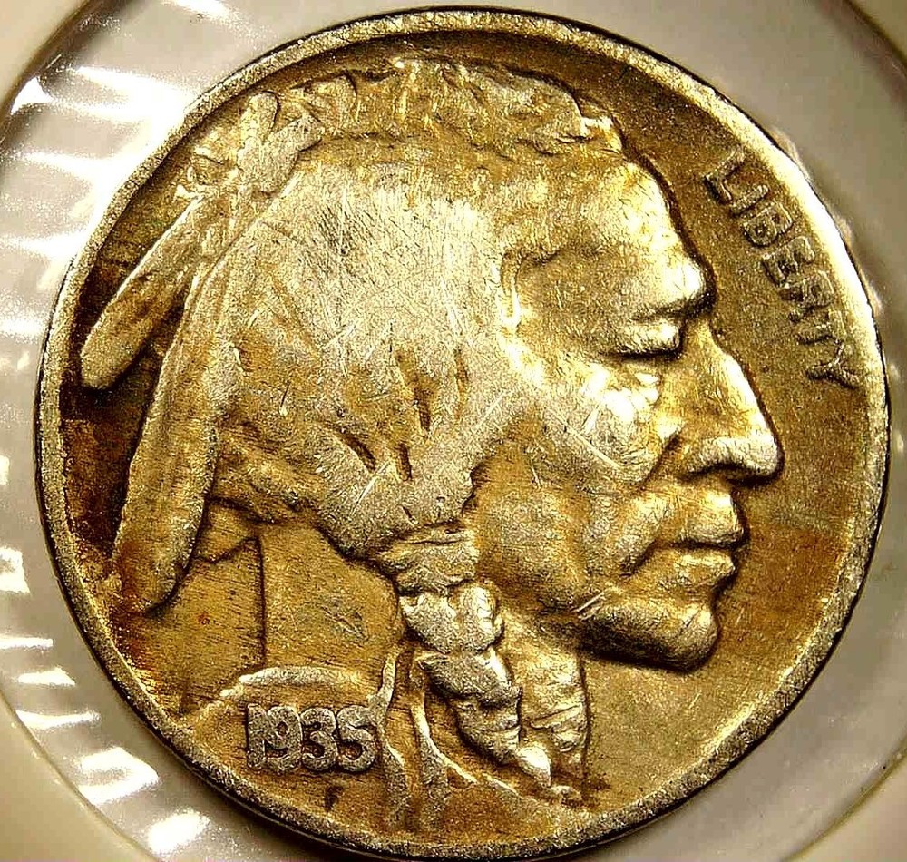 1935-P Buffalo Nickel 5 Cent