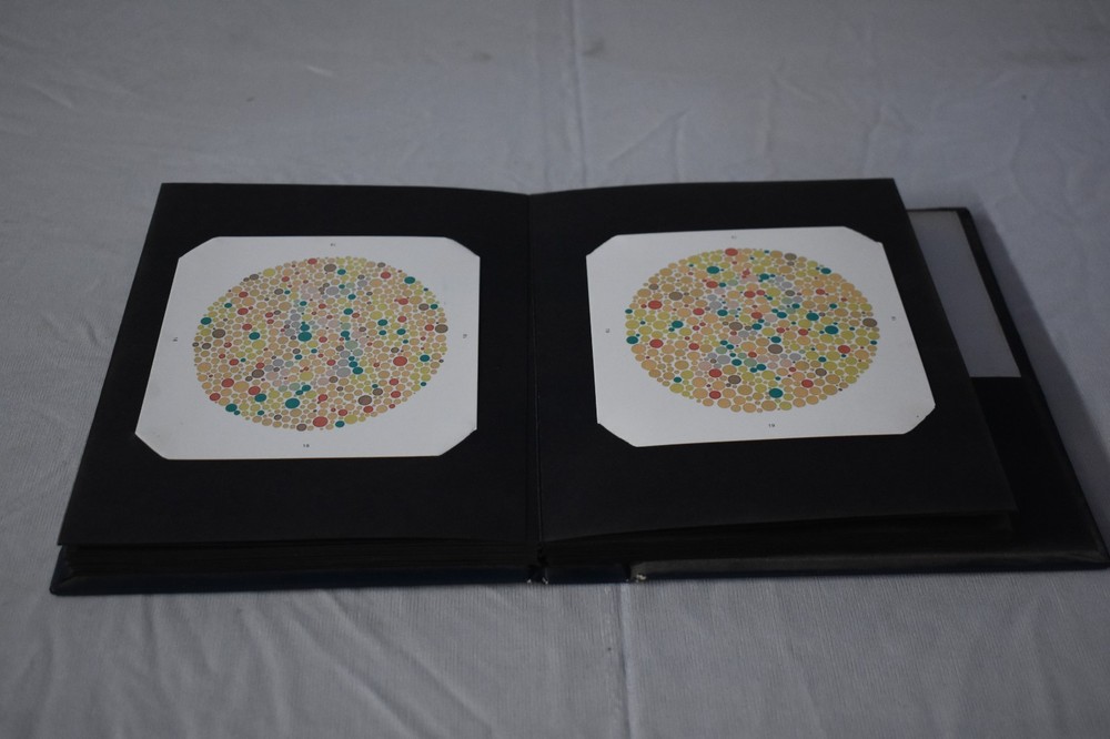 38 Plate Ishihara Test Book for Color Blindness Testing