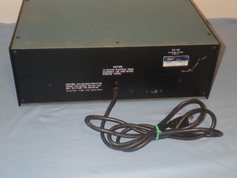 Heathkit IM-5258 Harmonic Distortion Analyzer w/ Manual