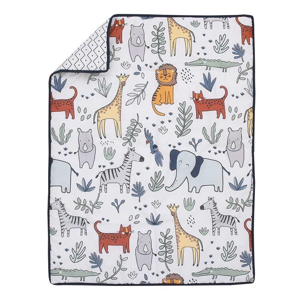 Carter's Safari Party 3-Piece Crib Bedding Set