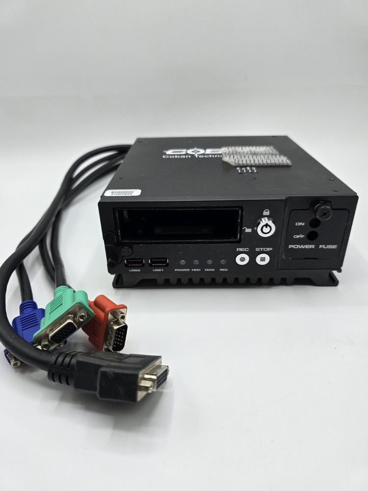 Coban / Axon Mobile DVR Police Camera System Unit Untested No HDD