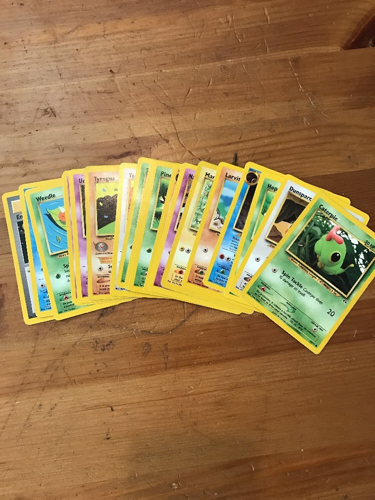 Complete Pokemon Neo Discovery Common Card Set