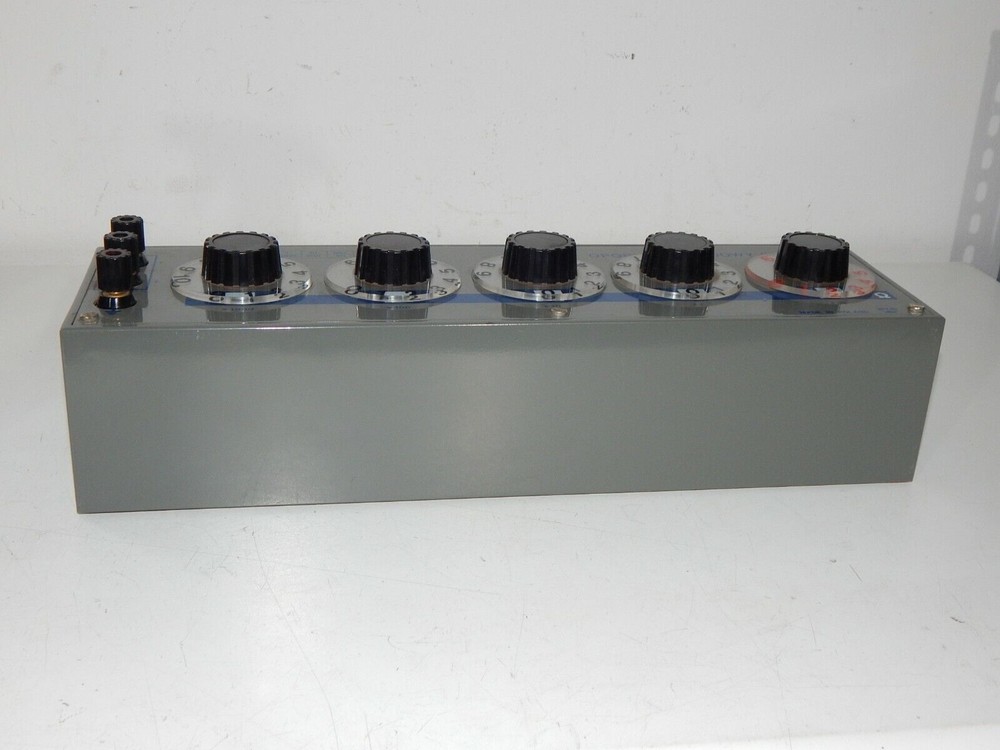 Crank resistance D05 resistance box box precision variable 0-9999.9 ohms 0.1