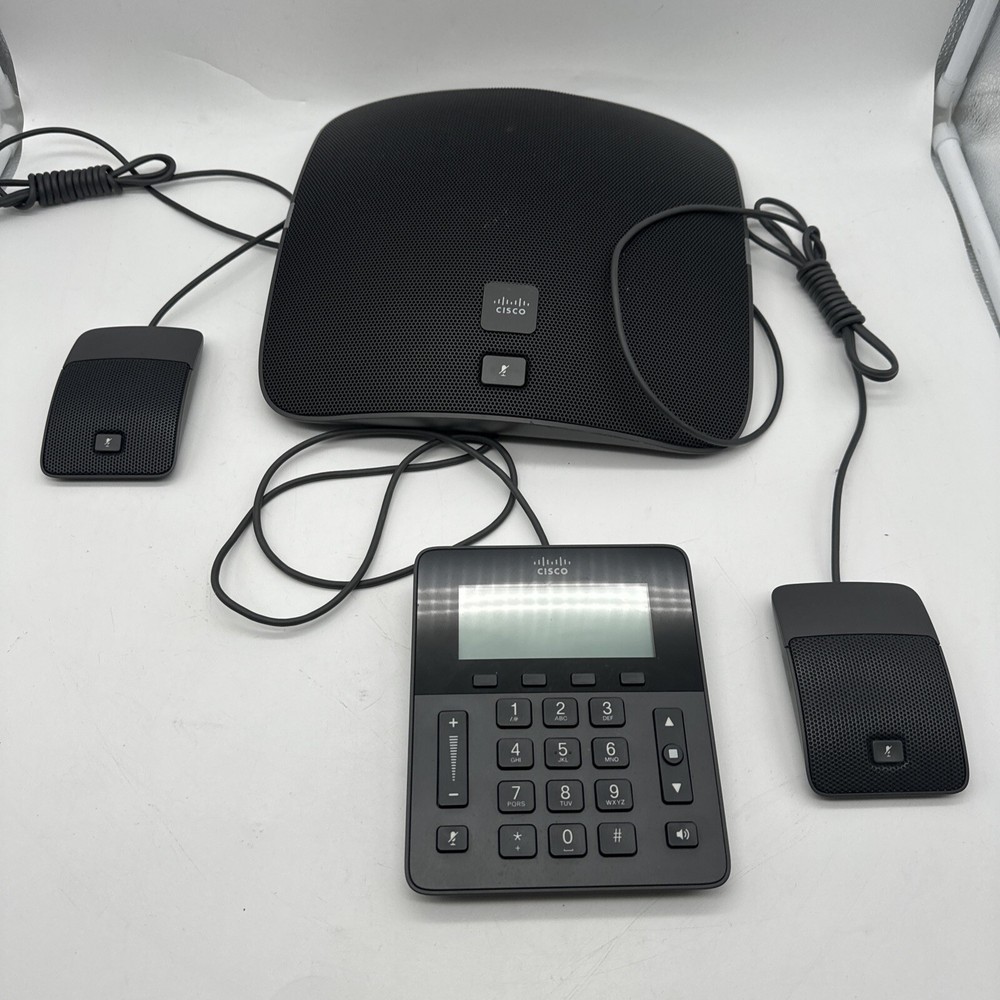 CISCO CP-8831 Conference Phone Base Keypad With 2x Wired Mics