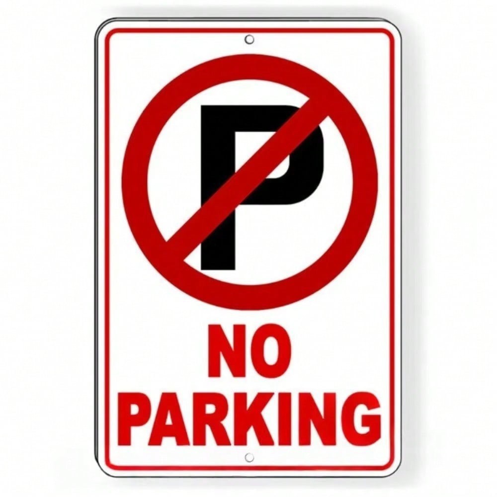 Vintage Metal Decorative Sign Private Driveway Warning Scrollwork