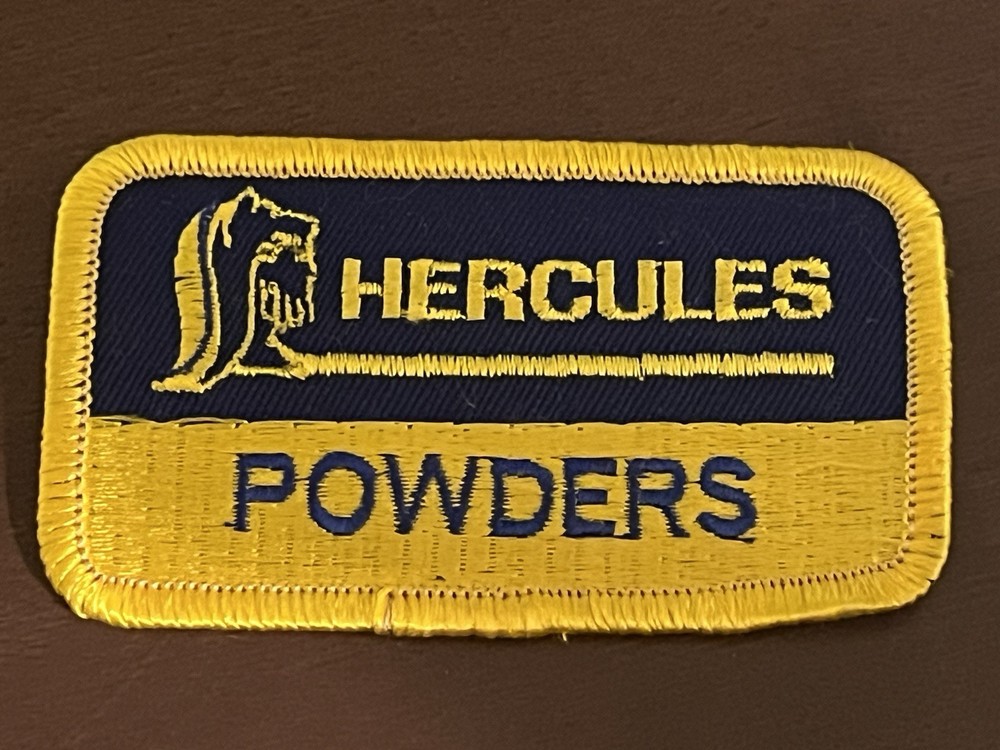 VINTAGE “HERCULES POWDERS” Patch