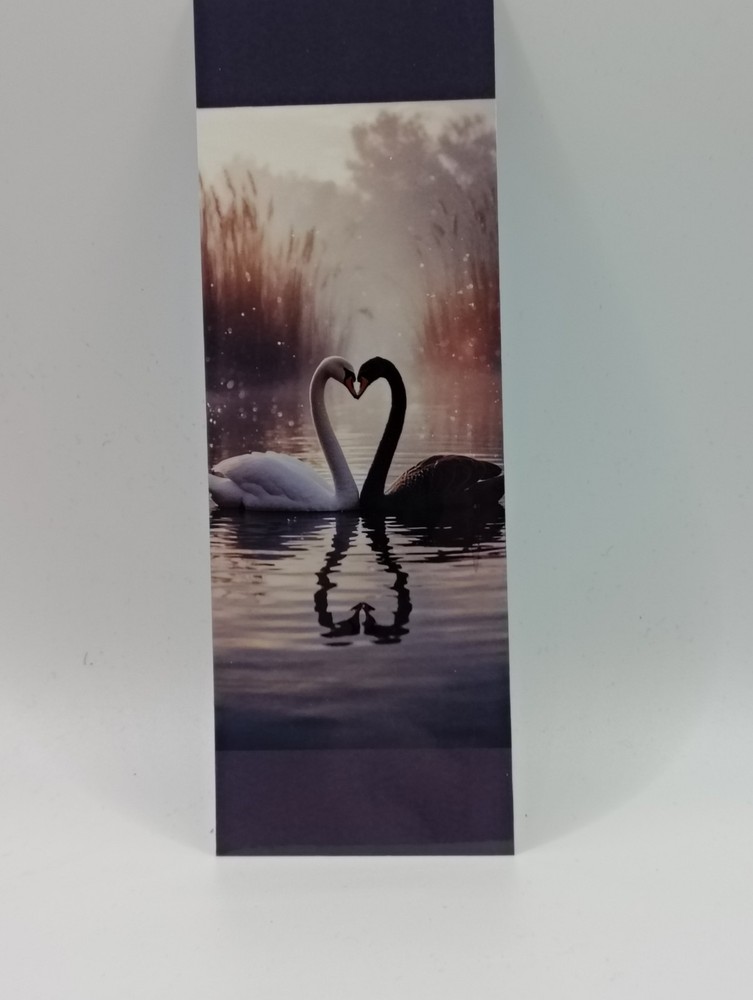 Eternal Pairing | Swan | Bird Bookmark
