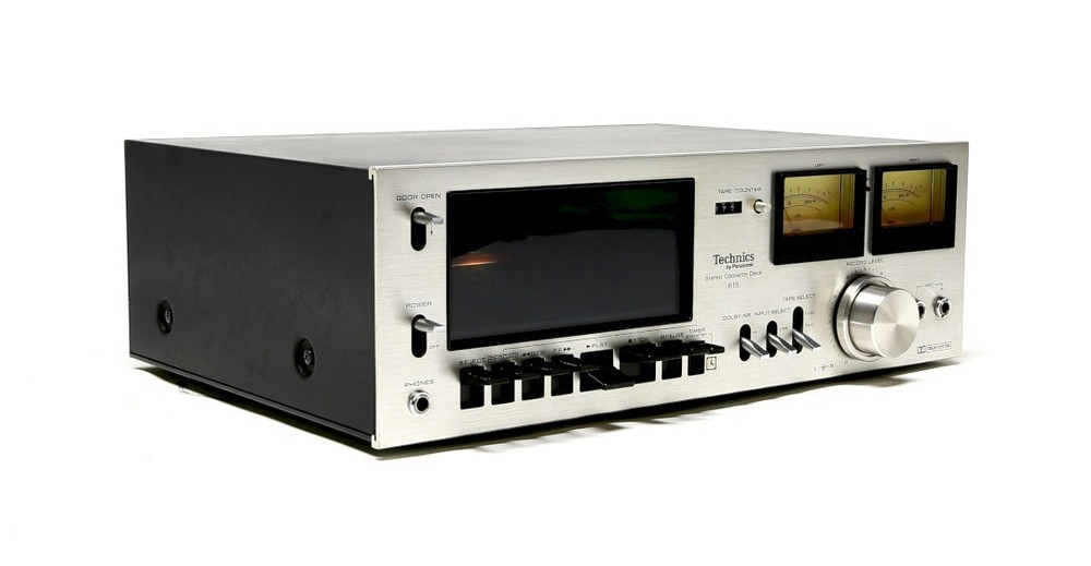 Technics RS-615U 2 Head Stereo Cassette Deck - Fully Serviced